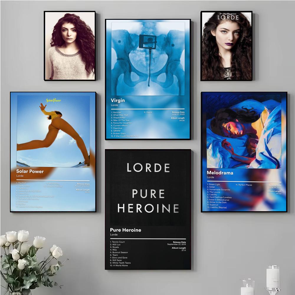 Home Office Alternative - オルタナティブ・ポップ L-Lorde ポスター ミュージックアルバム ウォールアート プリント