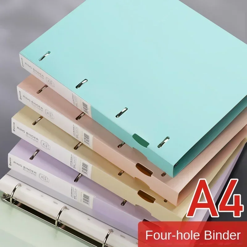 Document Scanner Portable - ポータブル4穴dタイプフォルダー、学生用、ルーズリーフ収納ボックス、プラスチックバッグ、新しいa4