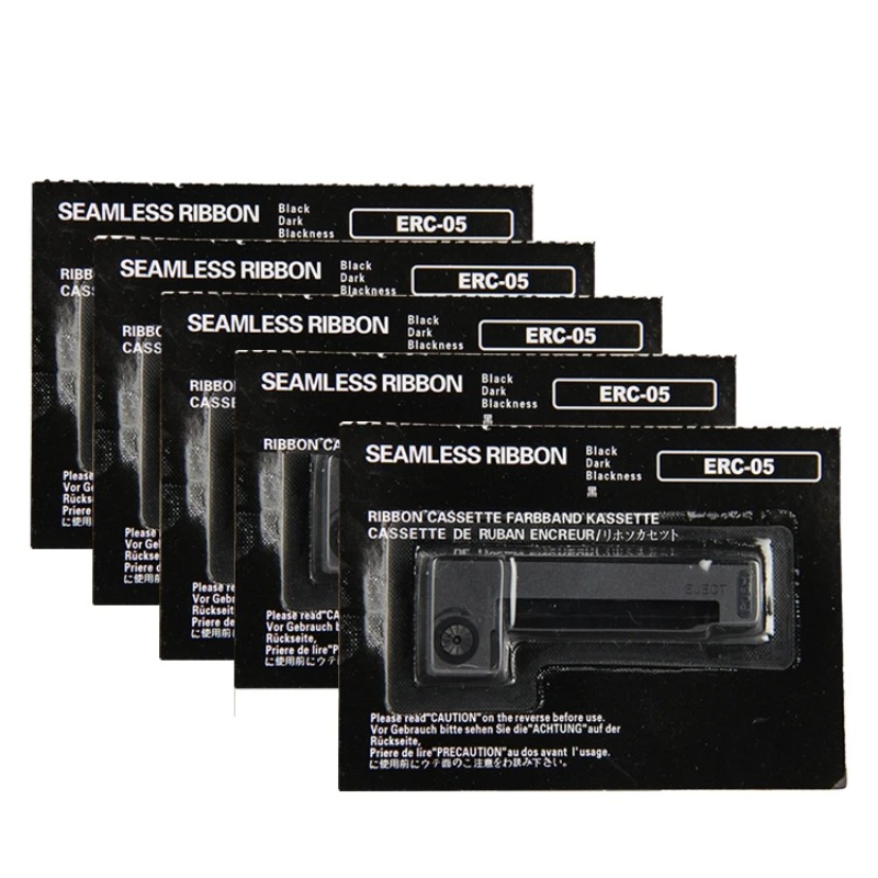 Home Office Tax - 3 個 ERC-05 ERC05 タクシーシームレスリボンカートリッジテープエプソン M150
