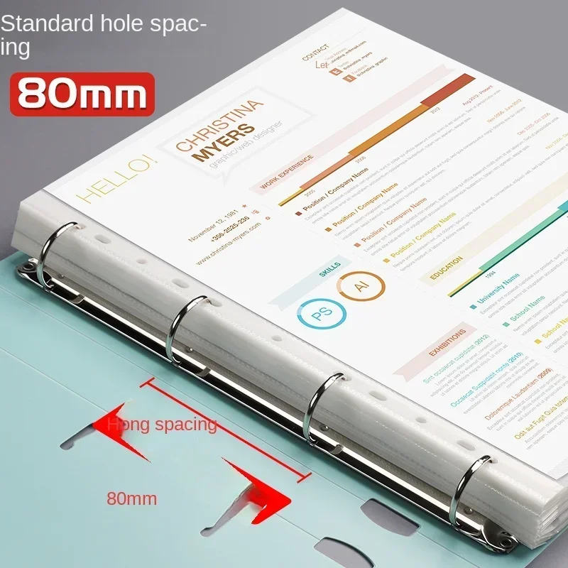 ポータブル4穴dタイプフォルダー、学生用、ルーズリーフ収納ボ - Document Scanner Portable のレビューと価格