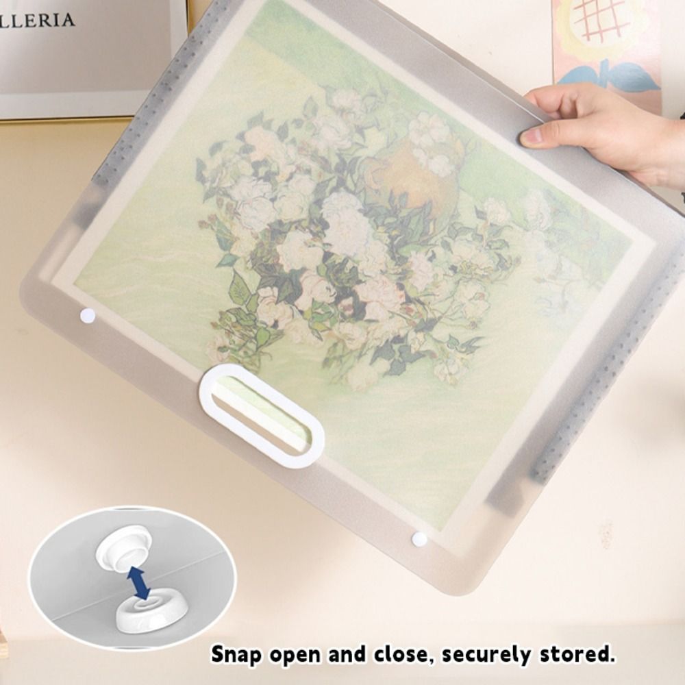 シンプルなA2/A3/A4ファイルフォルダー、4層構造の防水 - Document Scanner Portable のレビューと価格