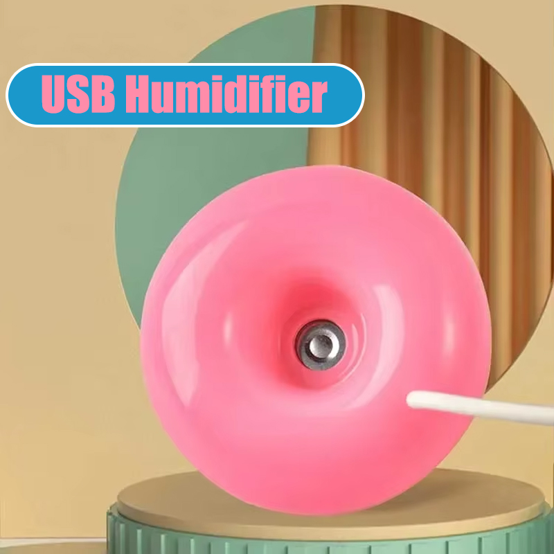 USB加湿器 マイナスイオン ドーナツ型 ミニ卓上空気清浄機 - Home Office Alternative のレビューと価格