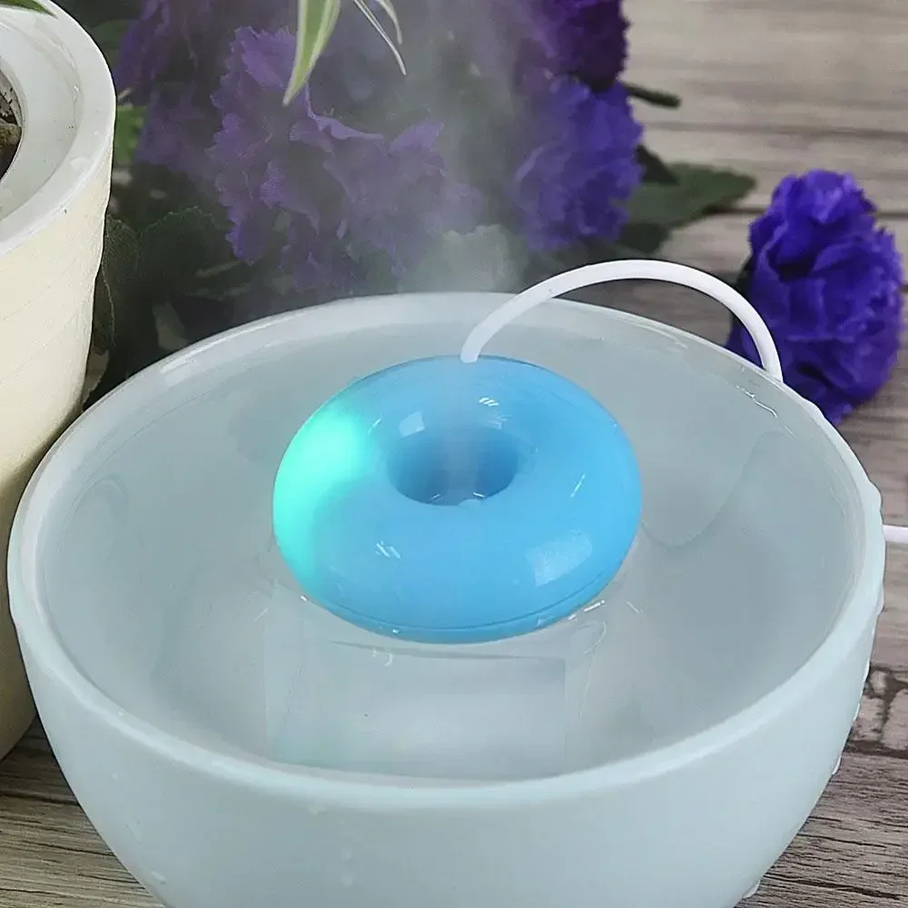 USB加湿器 マイナスイオン ドーナツ型 ミニ卓上空気清浄機 - Home Office Alternative のレビューと価格