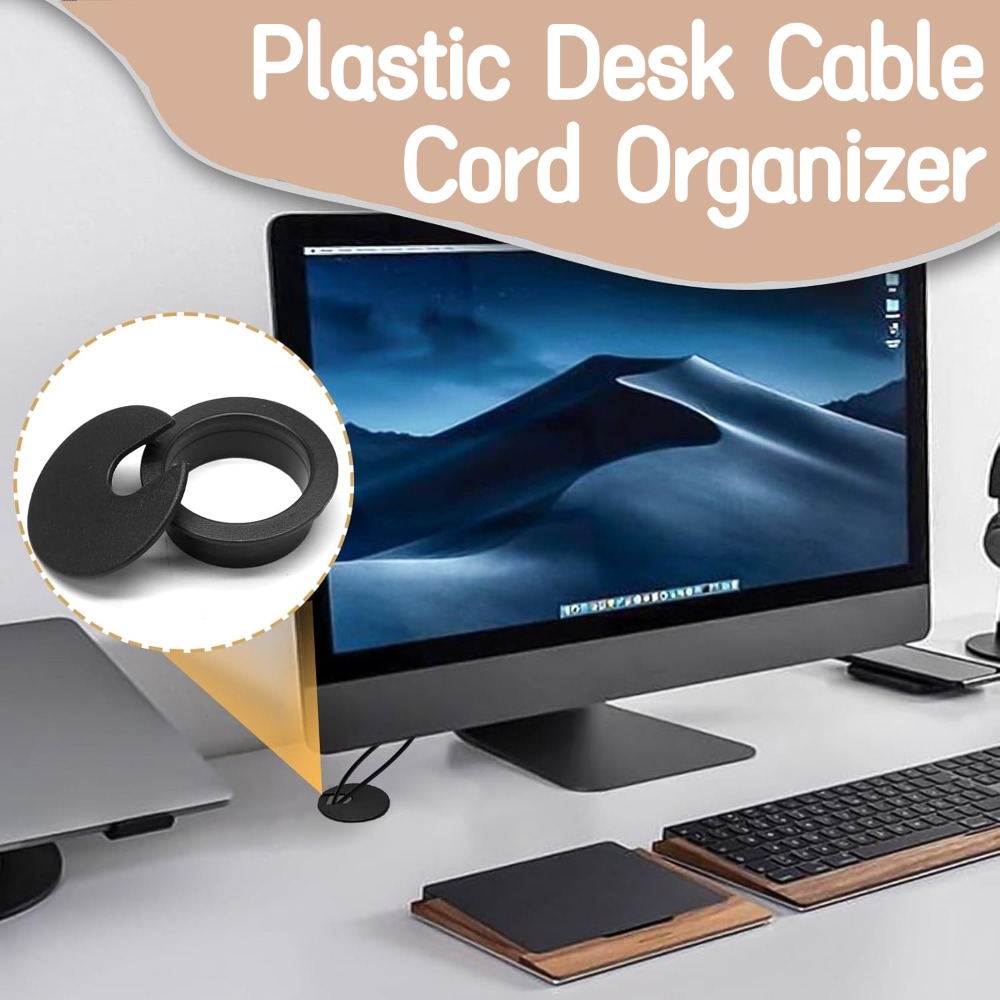 プラスチックワイヤー穴カバー 1.5/2/2.5 インチテー - Home Office Desk Ideas のレビューと価格