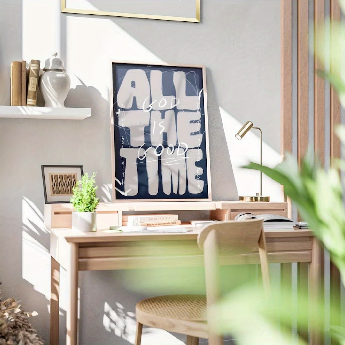 神は常に良い人です インスピレーションを与えるキリスト教聖書 - Home Office Inspiration のレビューと価格