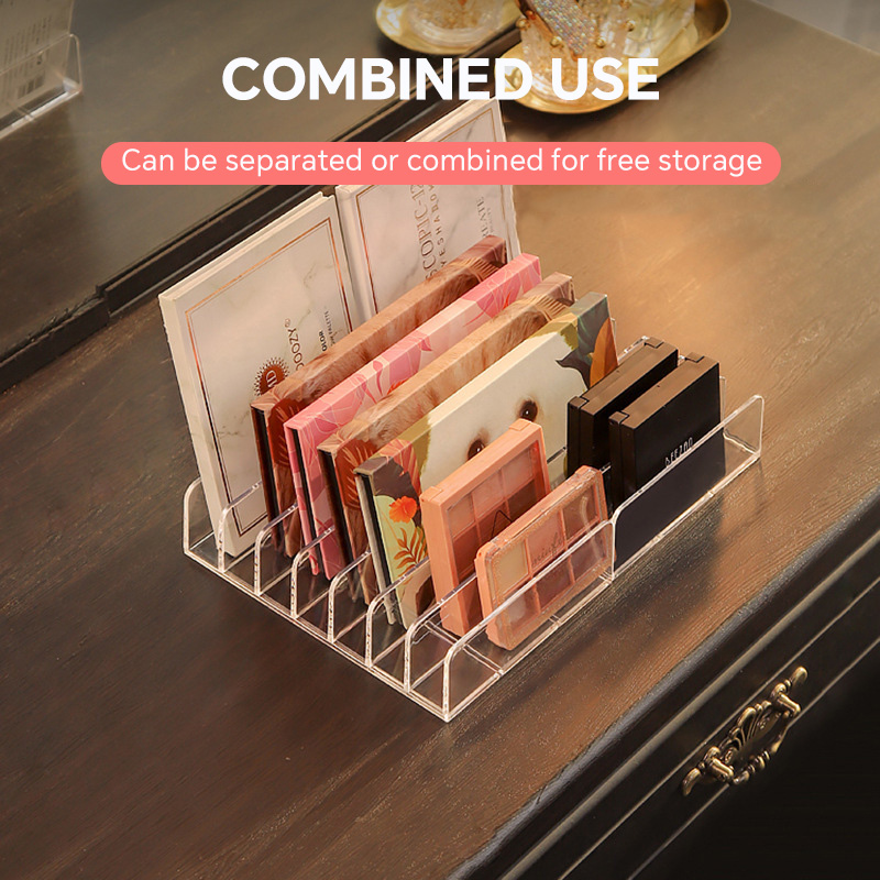 7 グリッドアクリルテーブル化粧品棚デスクトップ引き出しパー - File Cabinet Drawer のレビューと価格