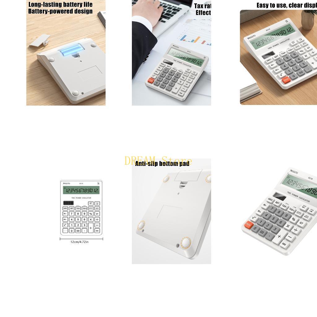 予算計画と研究のための LCD スクリーン付き 12 桁卓上 - Home Office Tax のレビューと価格