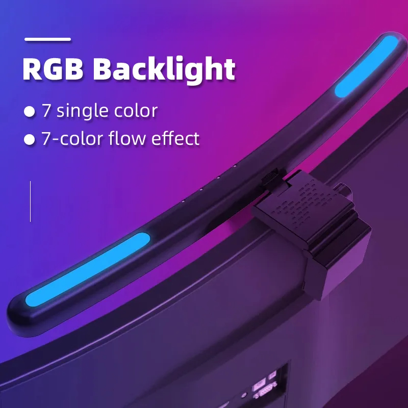 湾曲したLEDモニターライトバー,USB,RGB,PCスクリ - Home Office Inspiration のレビューと価格
